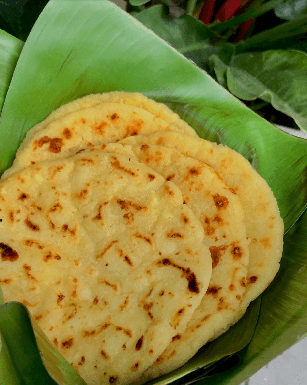 Tortilla Palmeada con Queso