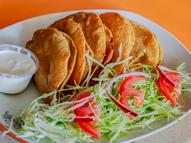 Taco Dorado Sesos