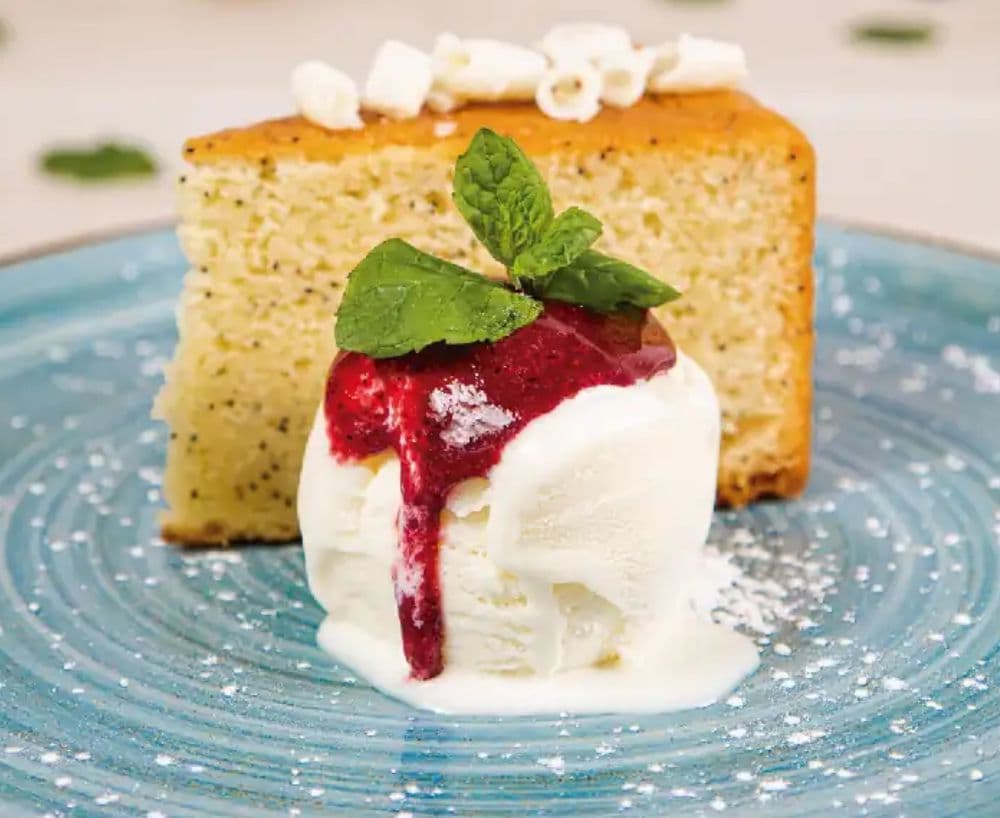 Torta con Helado