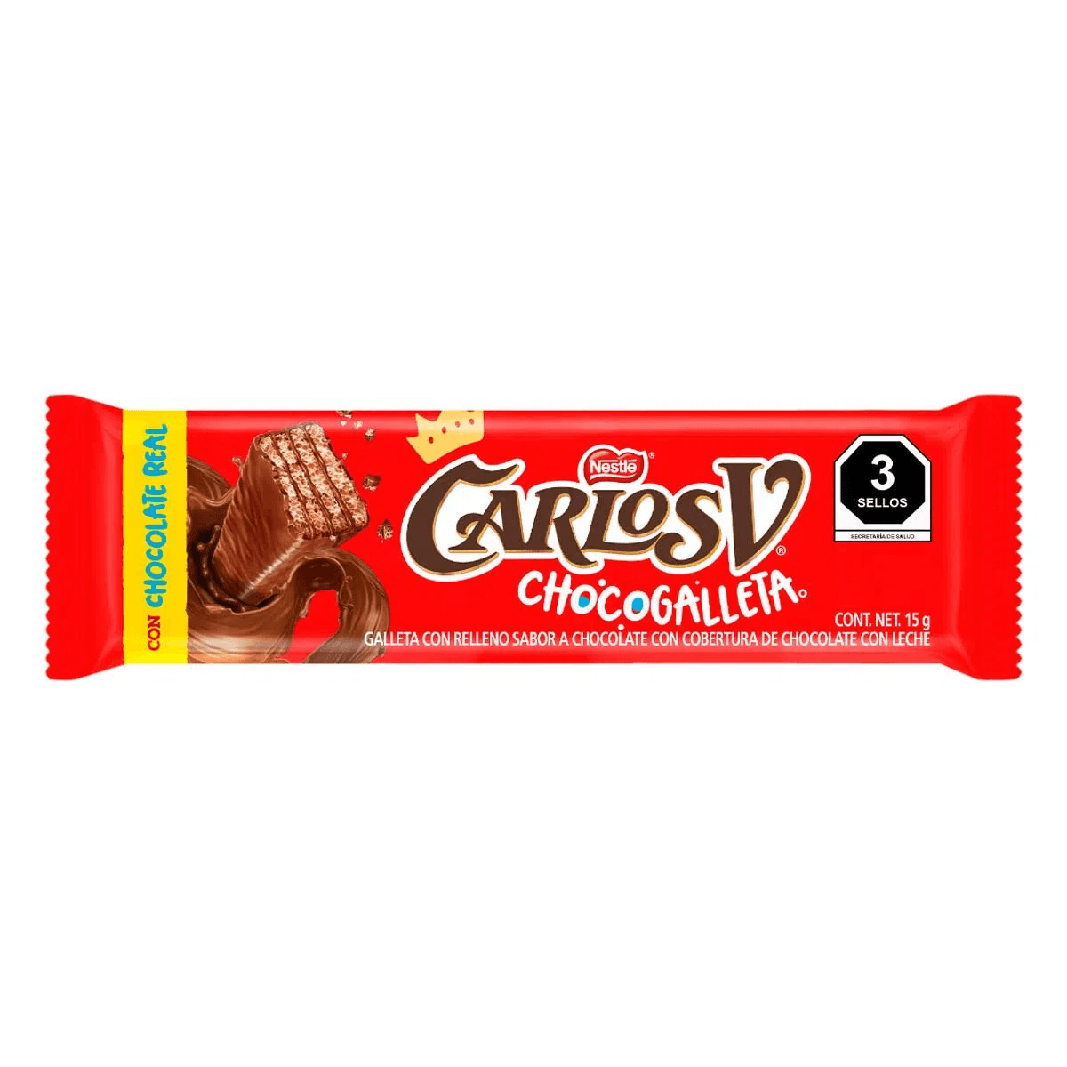 CARLOS V CHOCOGALLETA 15G