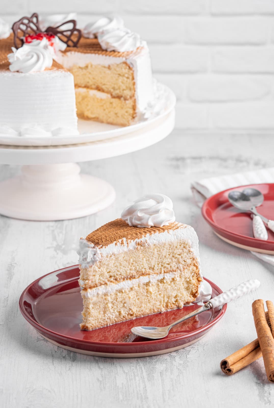 Porción de Torta Tres Leches Clásica