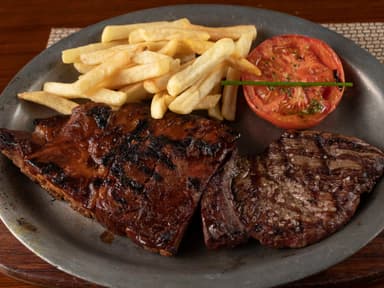 Costillas y Baby Beef