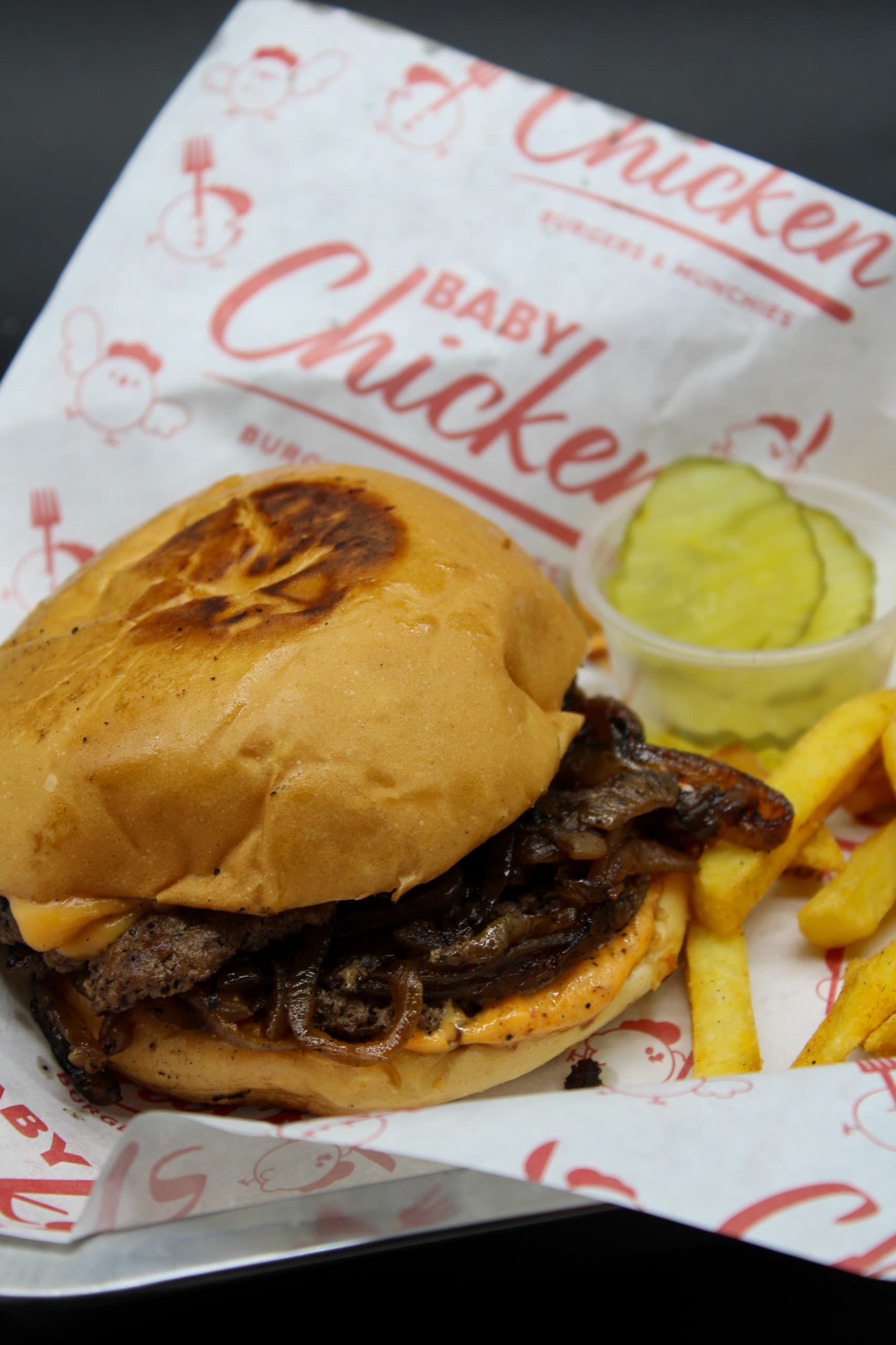 Onion Smashed Burger