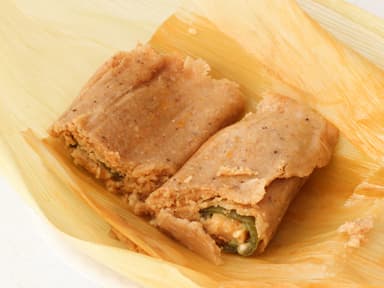 Tamal de Rajas con Queso