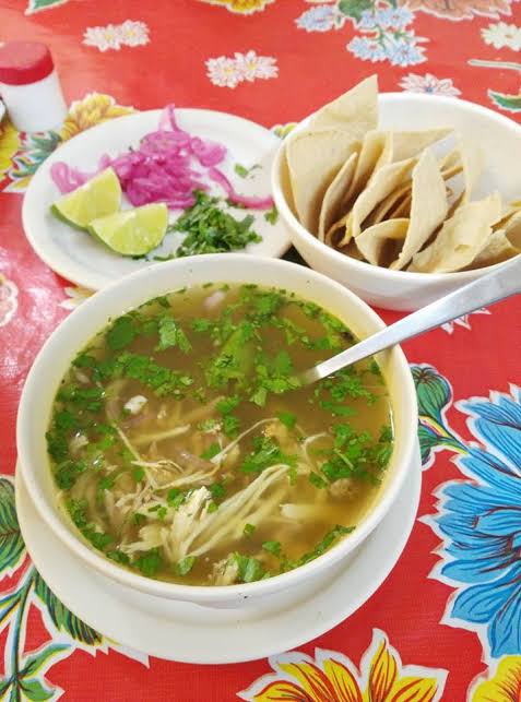Caldo de Pollo Asado