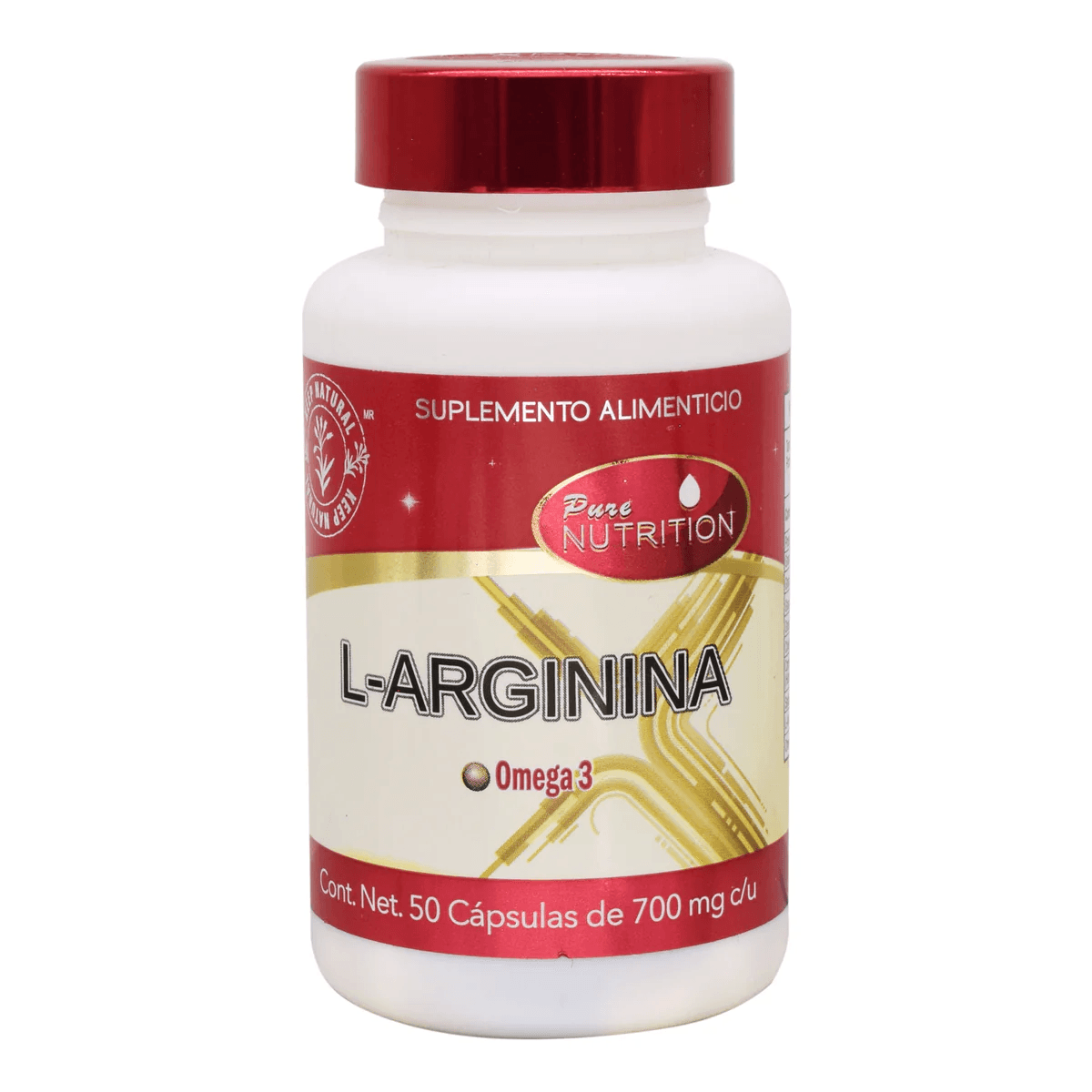 L ARGININA Y OMEGA 3 50 CAP