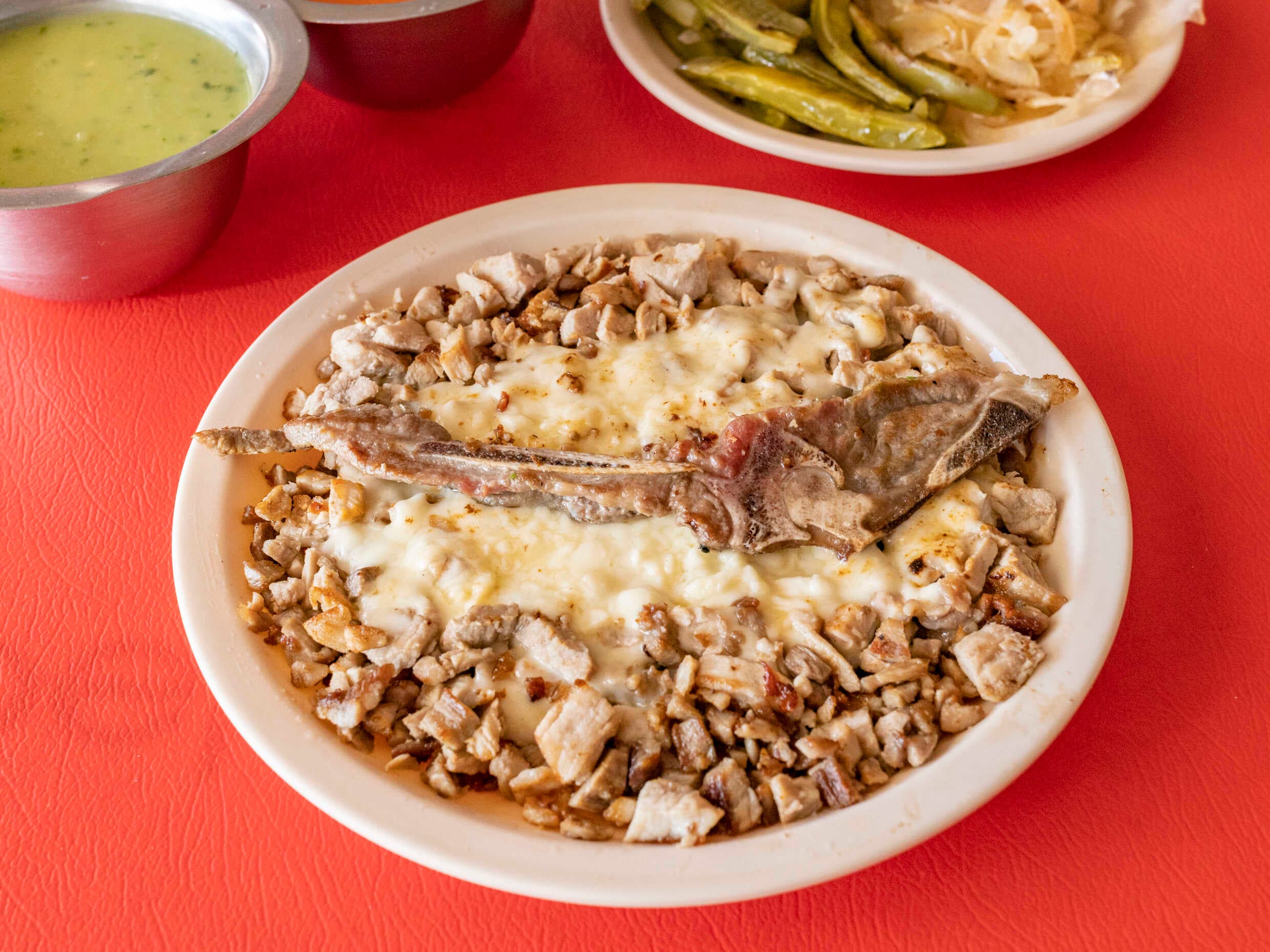Queso Fundido de Bistec