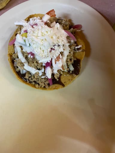 Tostada de Asada