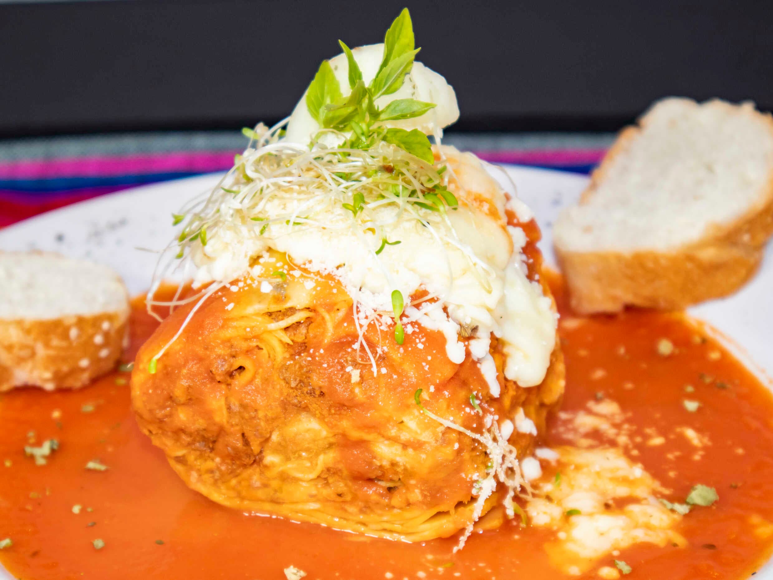 Lasagna de Molida de Res