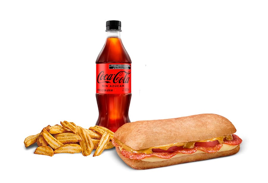 Combo Pizza Panini + Coca Cola