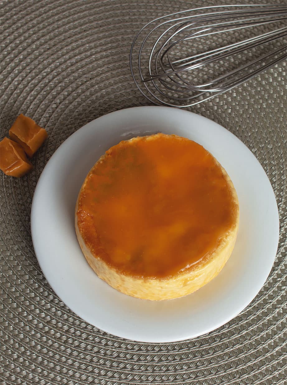 Postre de leche asada pequeño