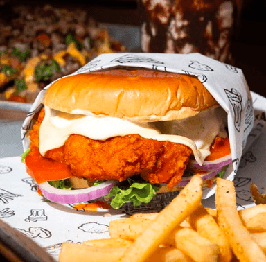 Hamburguesa Bufalo Chicken Ranch