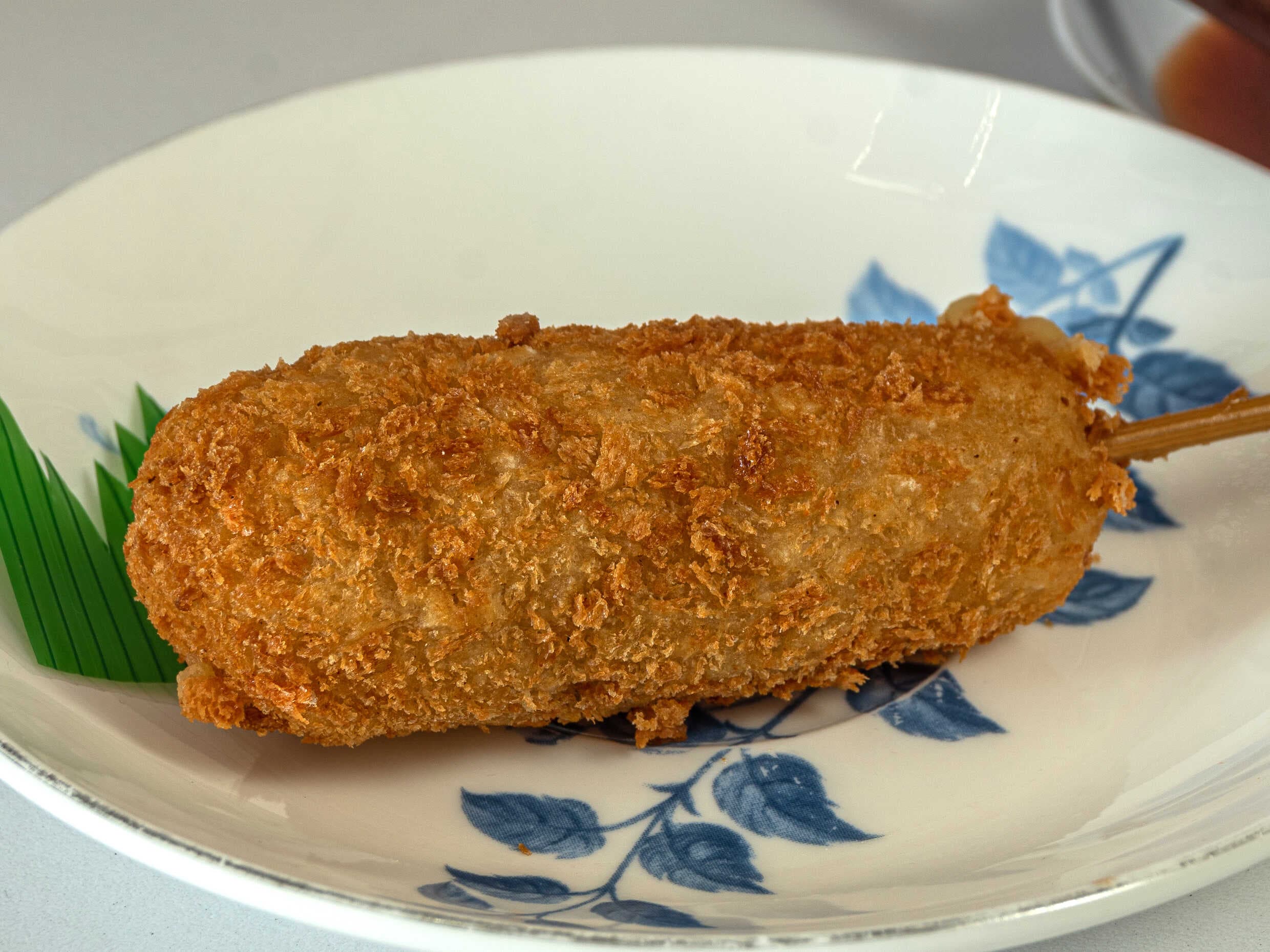 Kushiage de Queso Gouda