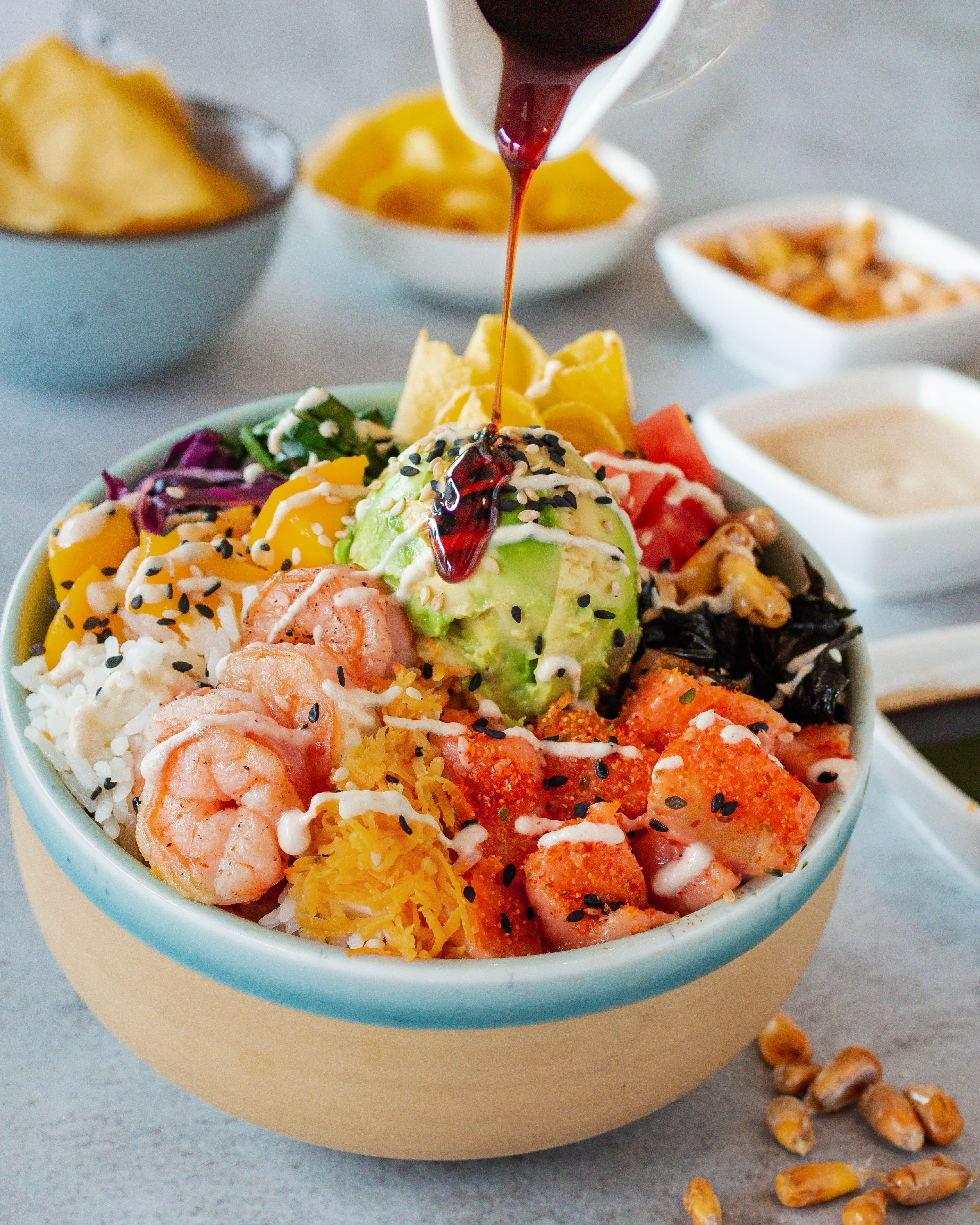 Arma tu Poke Bowl Grande