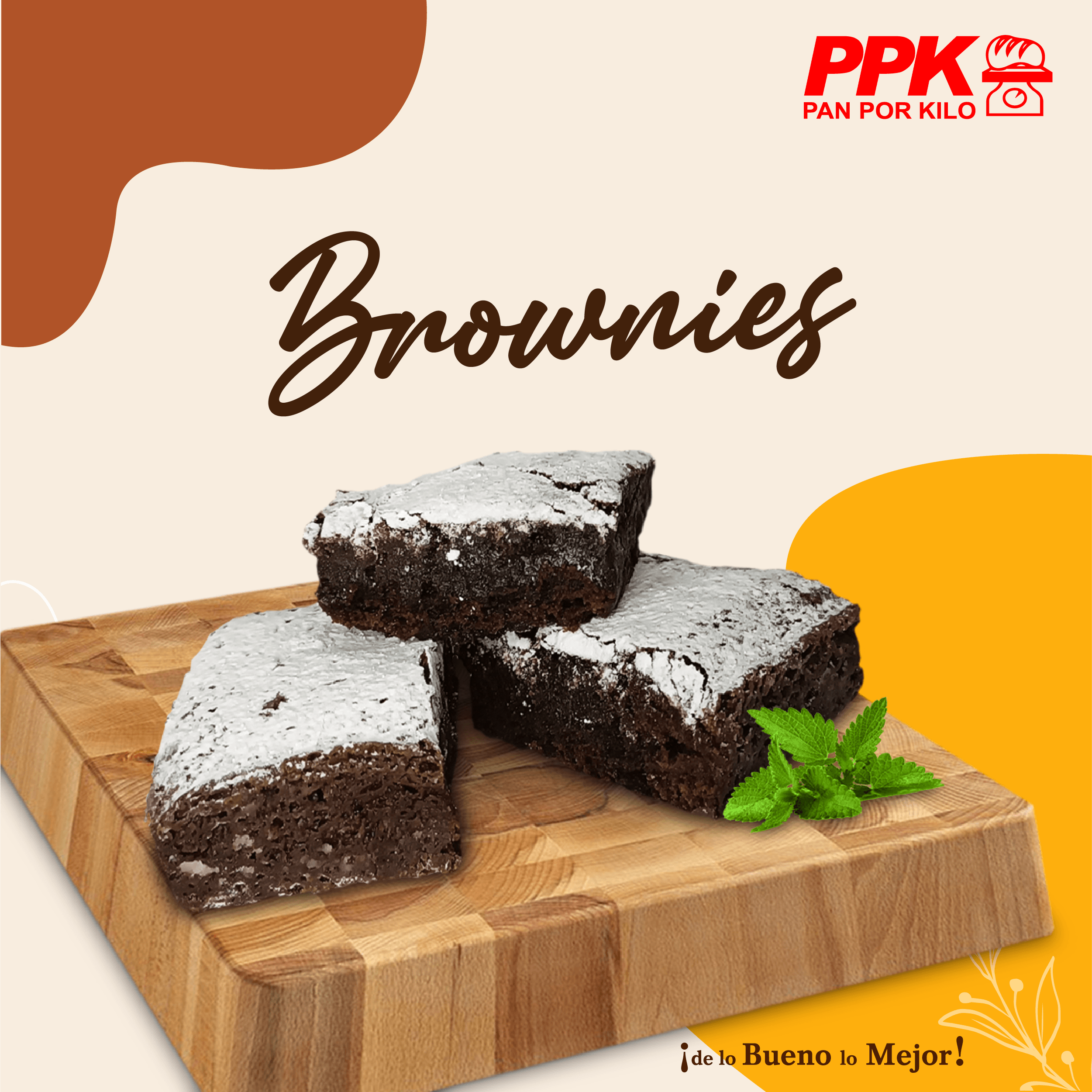 Brownie Porción