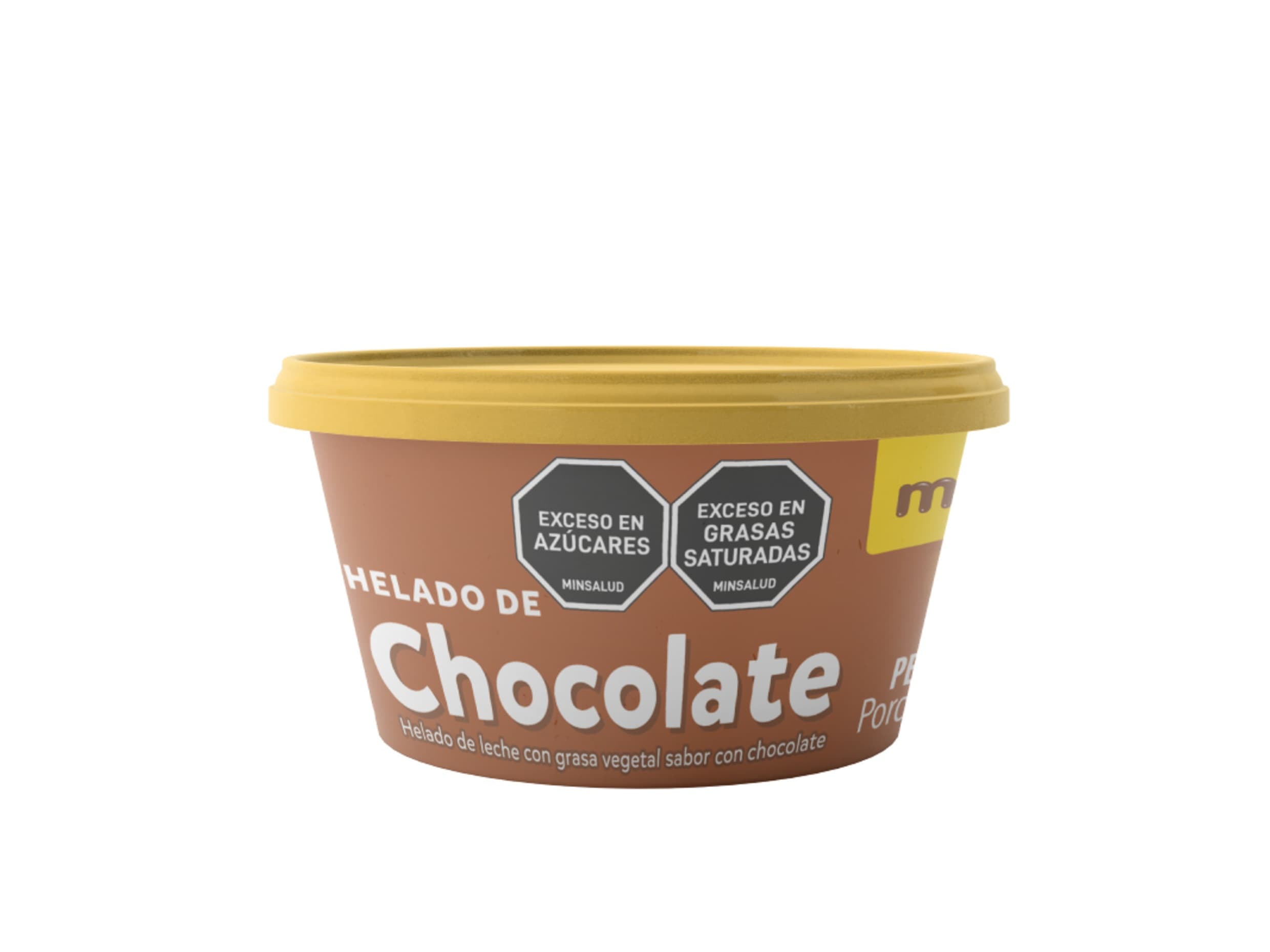 Vasito de helado Chocolate