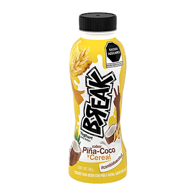 YOG BREAK PIÑA-COCO C/CEREAL 330ML