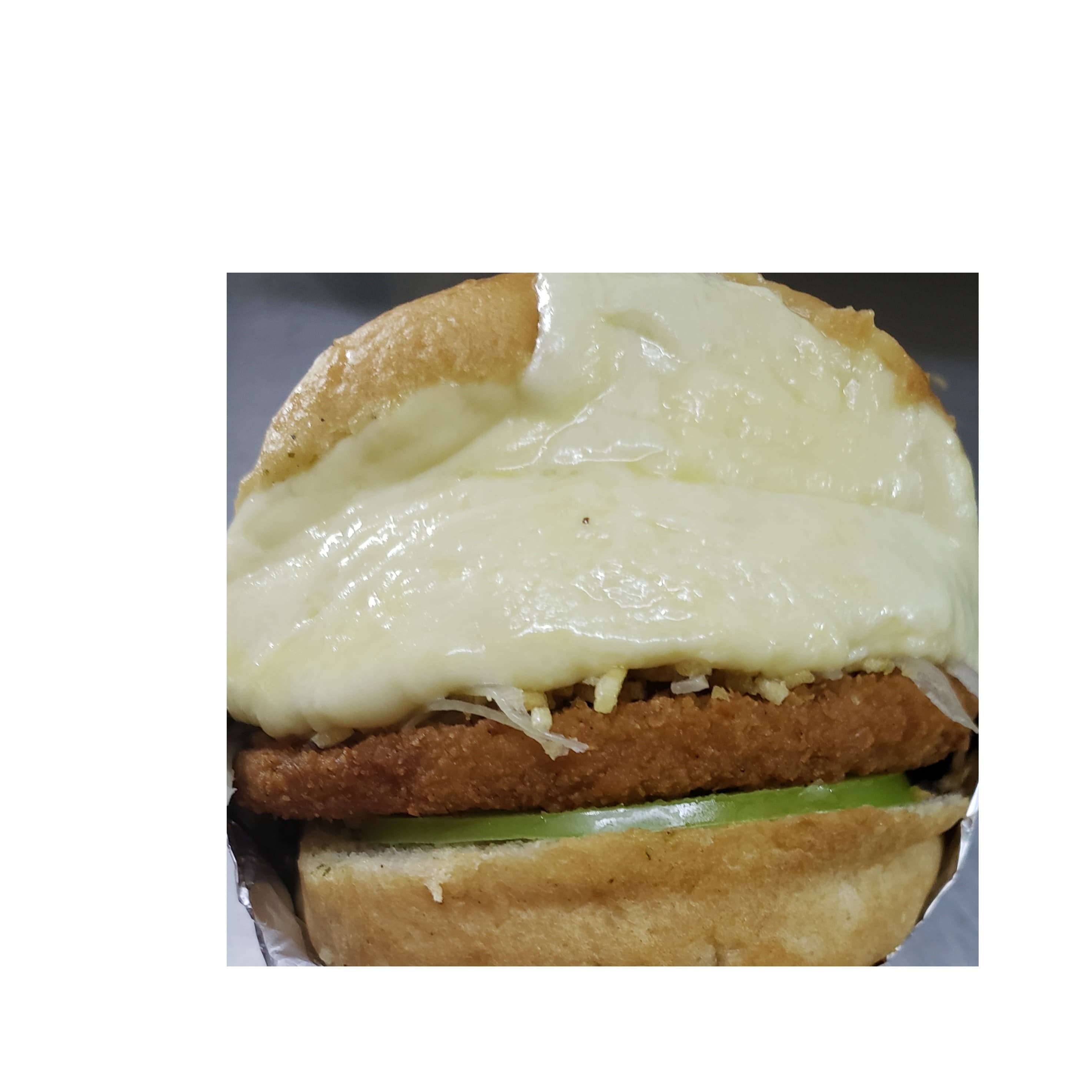 Hamburguesa Pollo Apanado