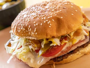 Hamburguesa Hawaina