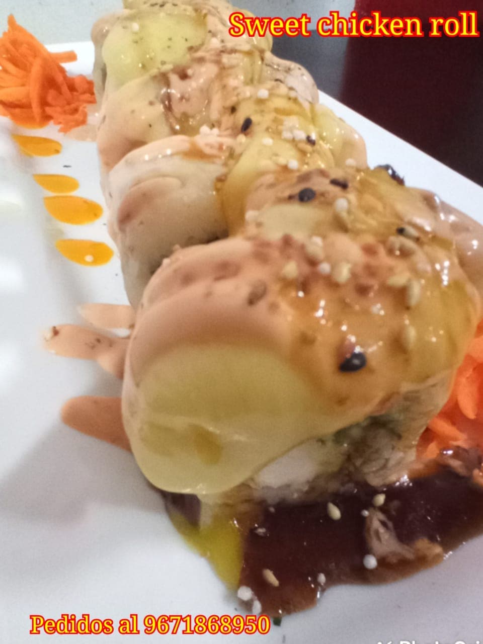 Sweet Chicken Roll