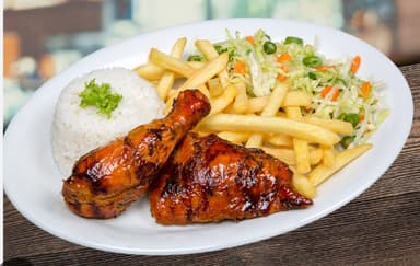 Bandeja con Pollo Asado
