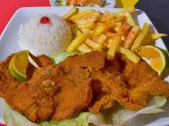 Combo-Chuleta Pollo+1/2 Pollo + Bebida+Acompañante