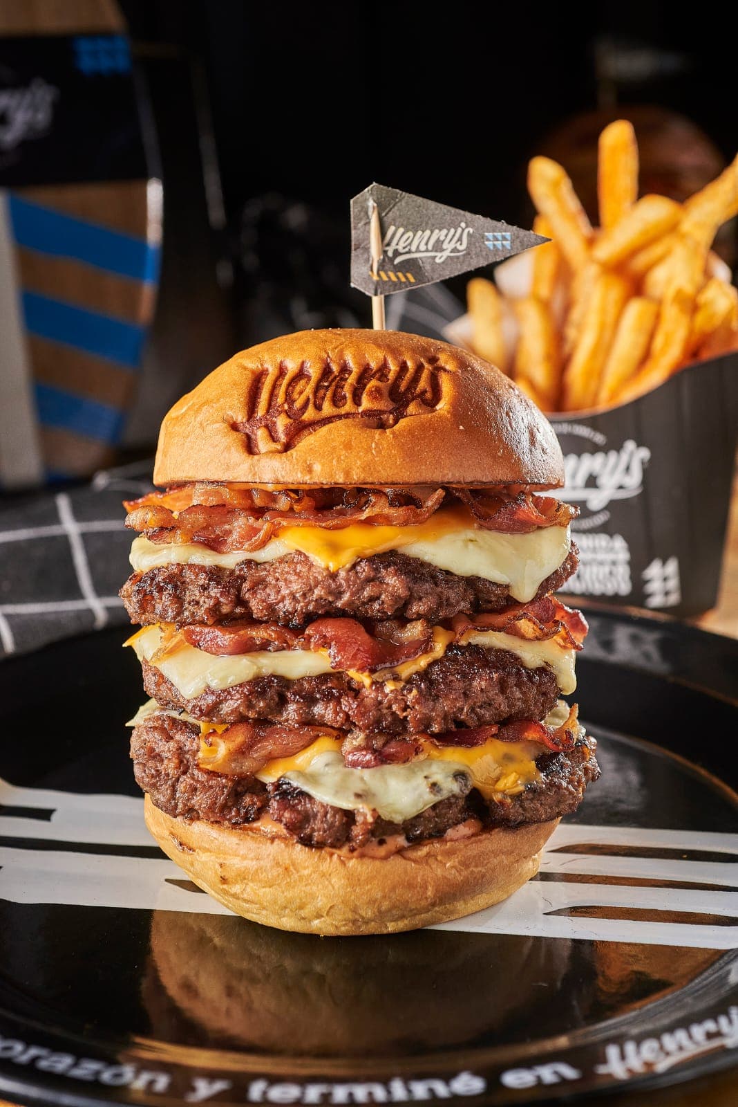 Hamburguesa La Triple XXX