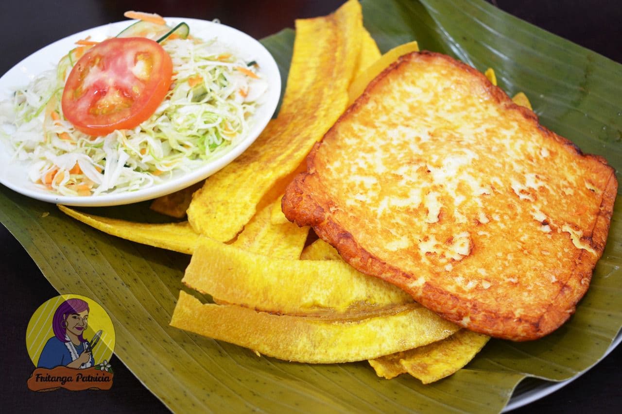 Tajadas con Queso