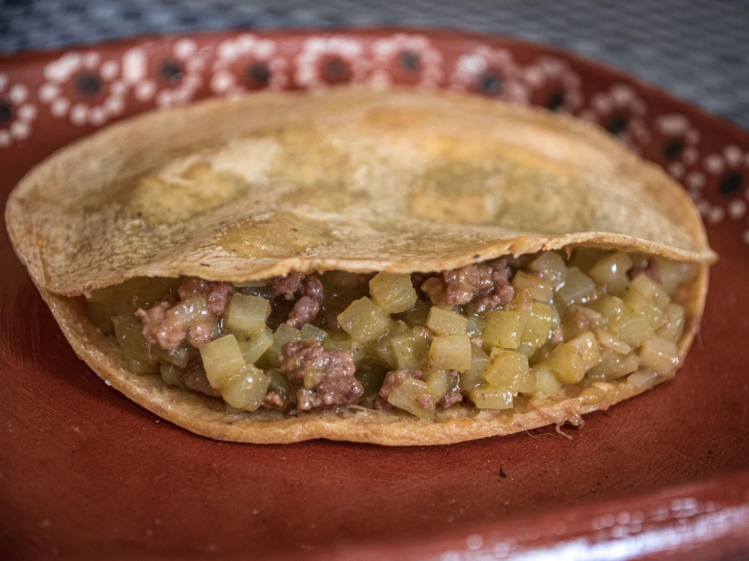 Burrito de Papas con Queso
