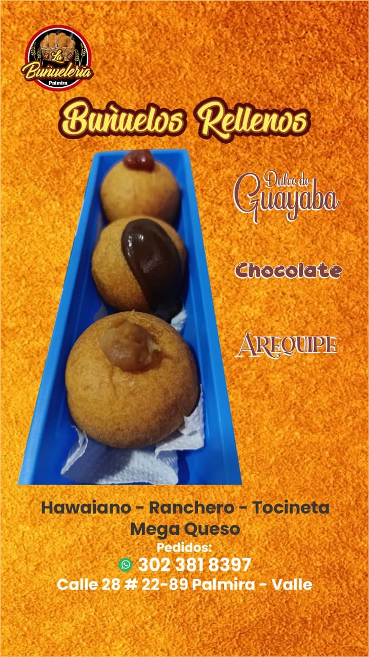 Buñuelo Relleno Arequipe