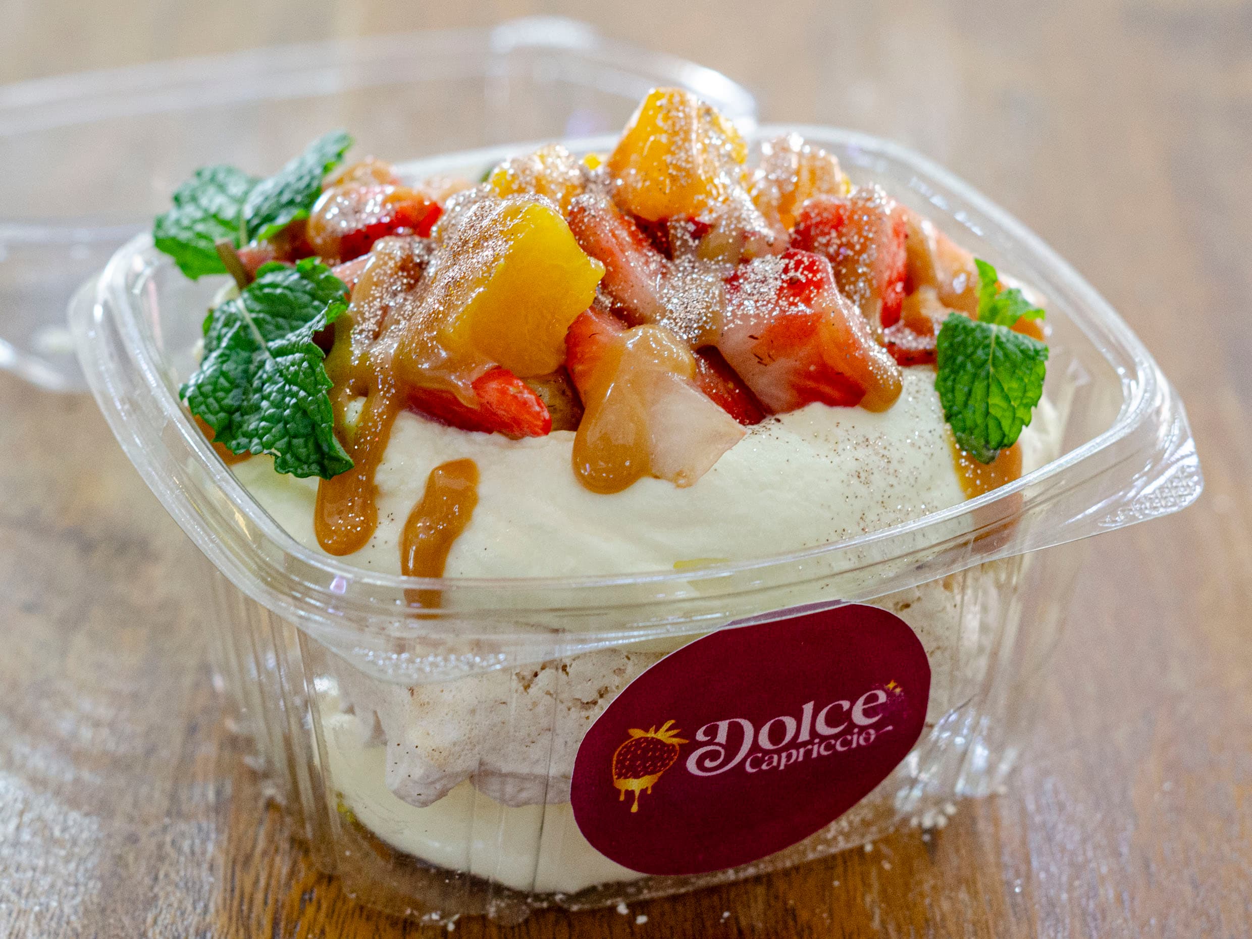 Merengones con Fresa y Mango