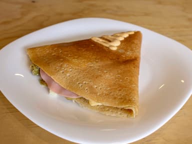 Crepa Salada Vishuddha, Hawaiana con Aceitunas
