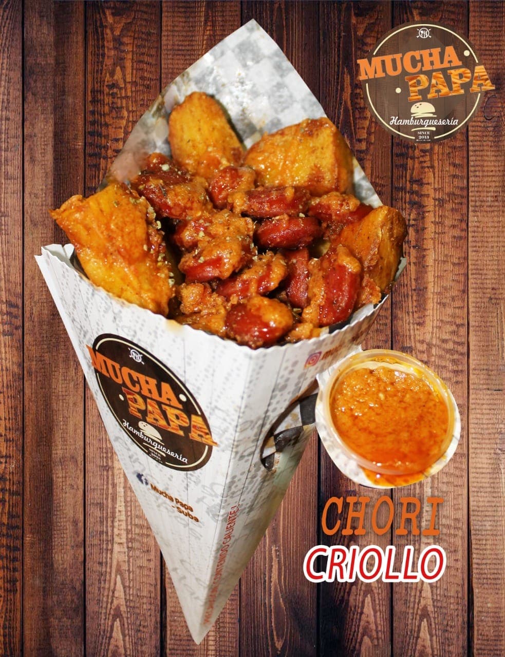 Cono de Papas - Chori Criollo