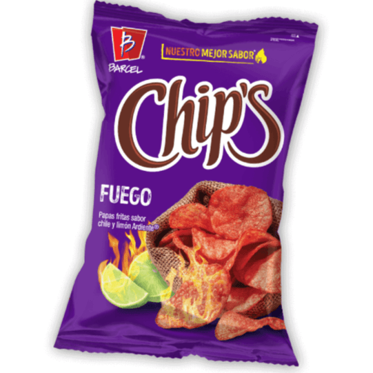 Chips Barcel Fuego 46 grs