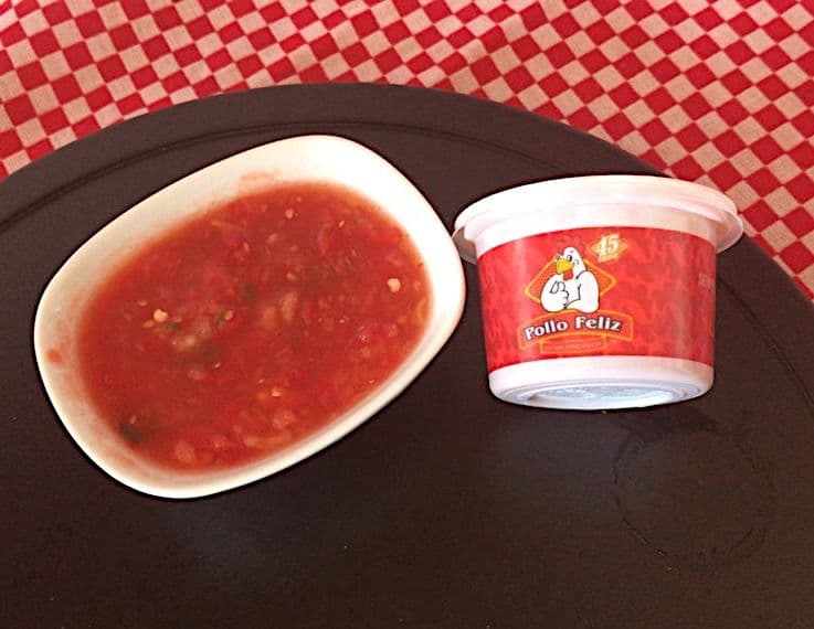 Vasito de salsa