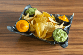 Porción de Nachos.