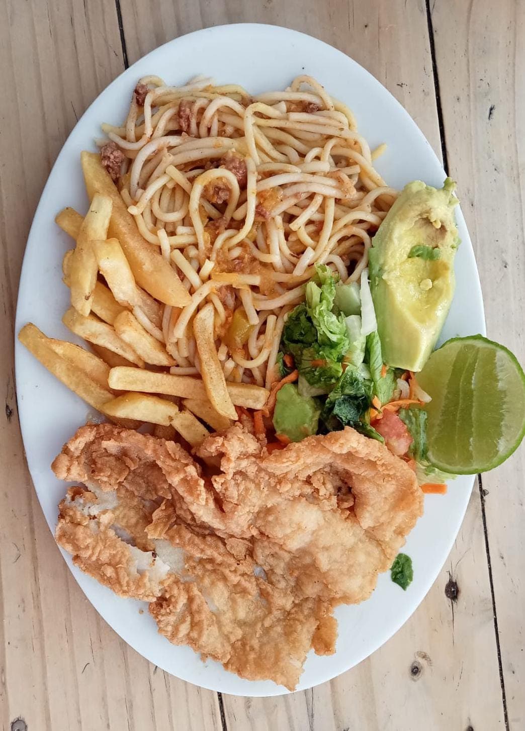 Combo Almuerzo con Chuleta + Sopa + Bebida