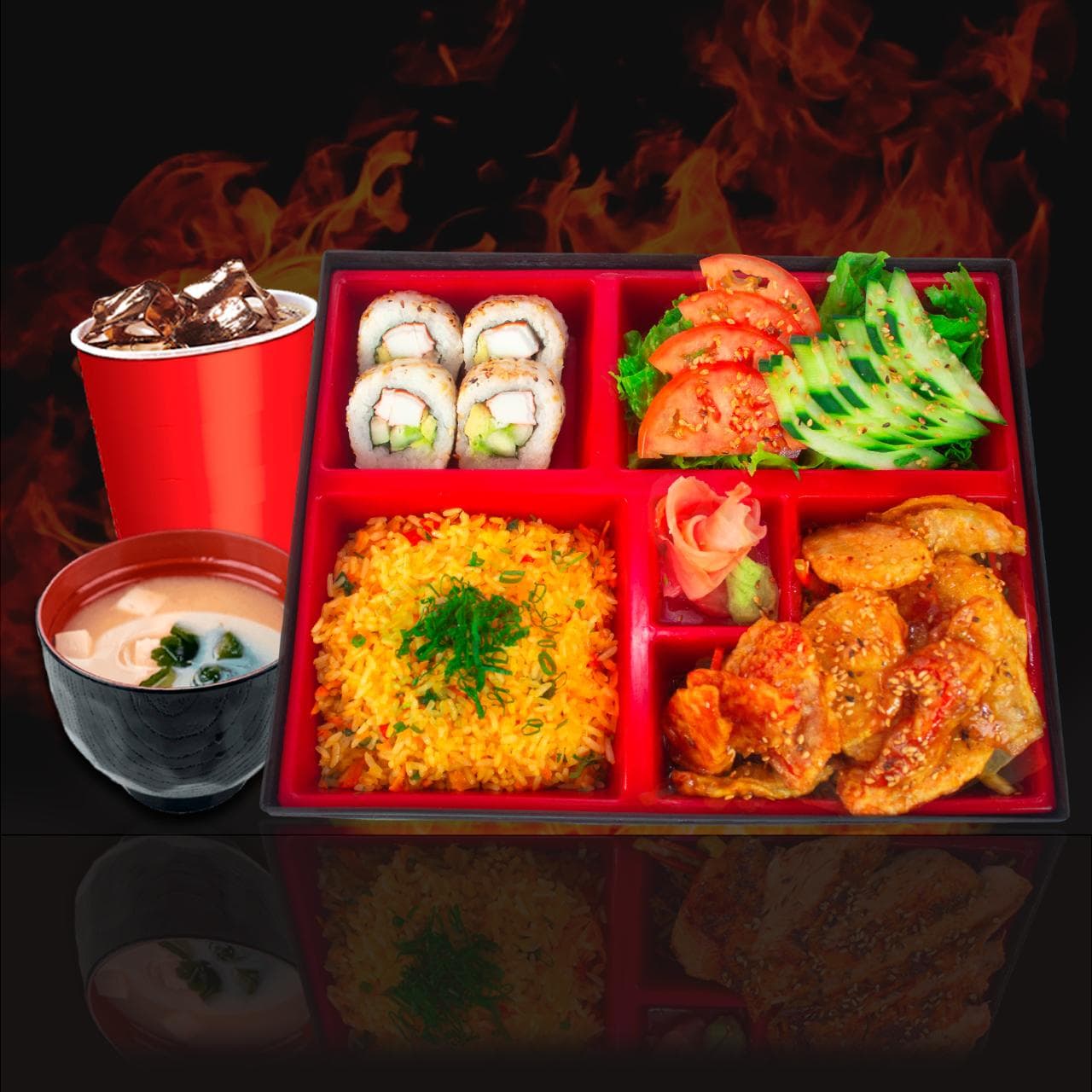 Bento Box Vegetariano