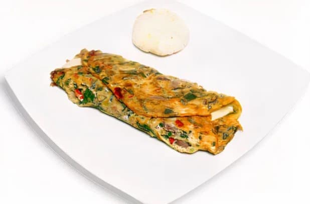 Desayuno Omelette Vegetariano