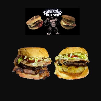 🍔1 Tocino y 1 Piña Burguer🍔