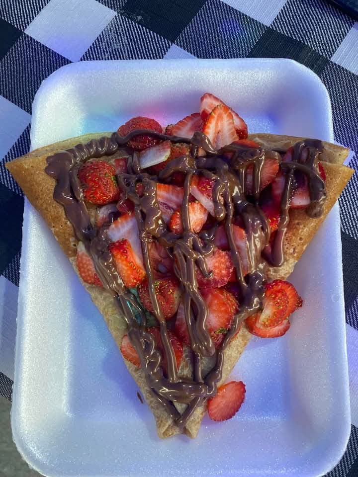 Crepa Frutal Base de Fresa