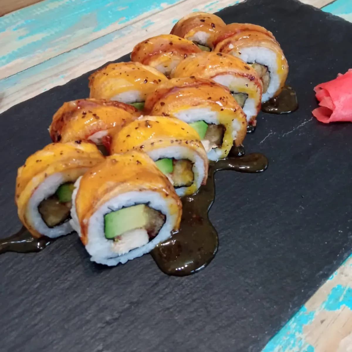 Chicken Roll Tabla de 12 Cortes