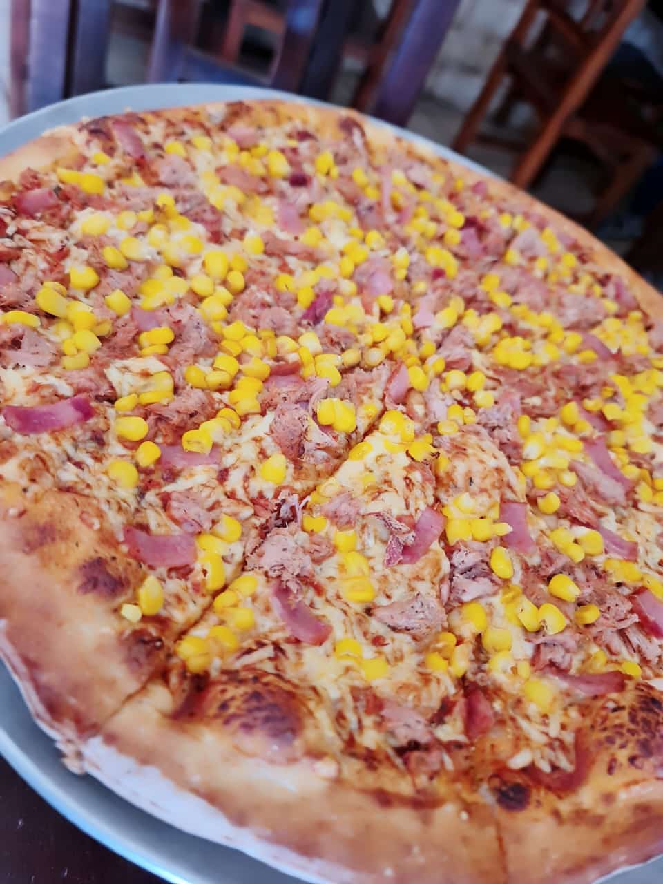Pizza Atún con Elote Jumbo