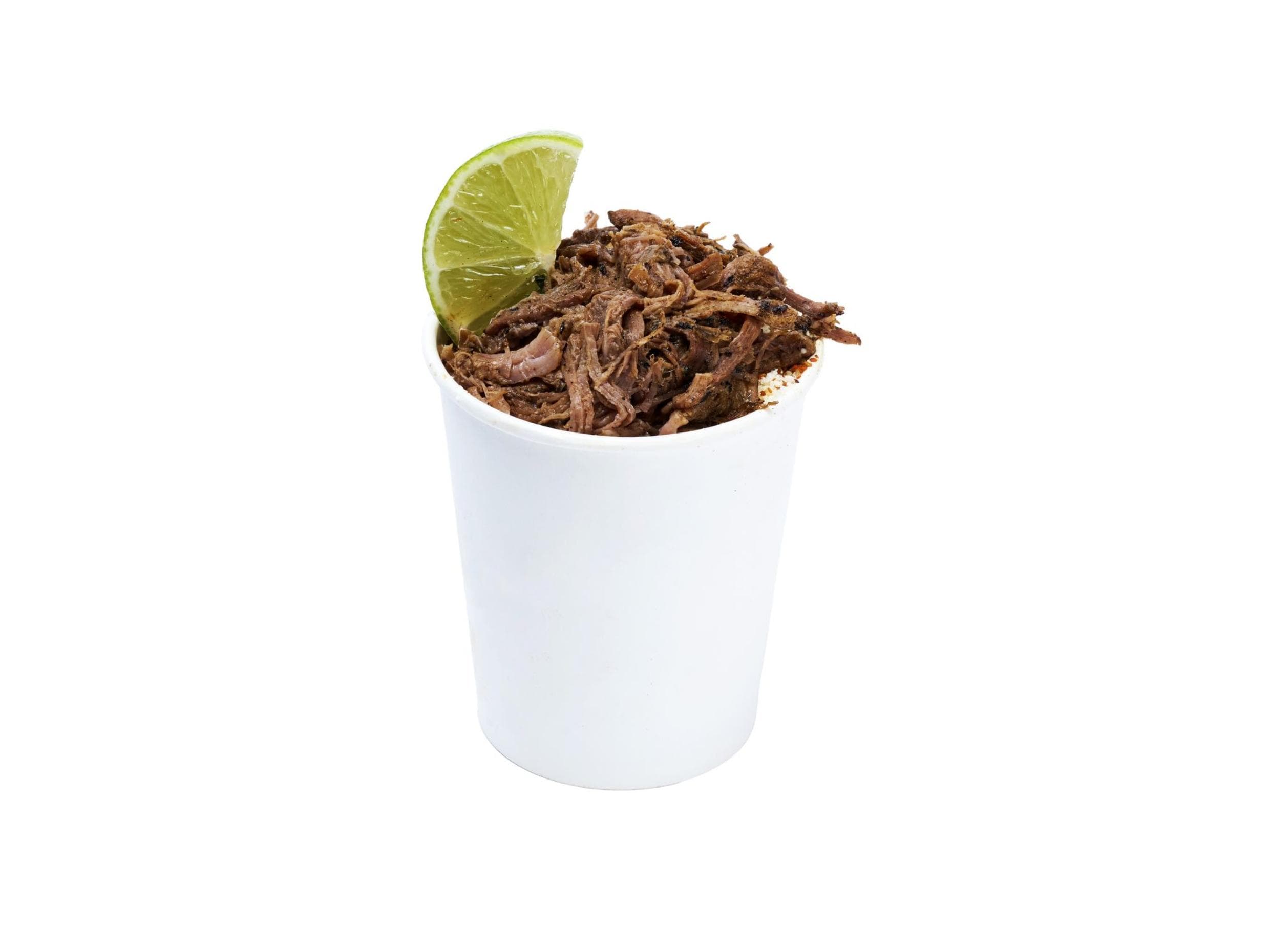 Esquites con birria