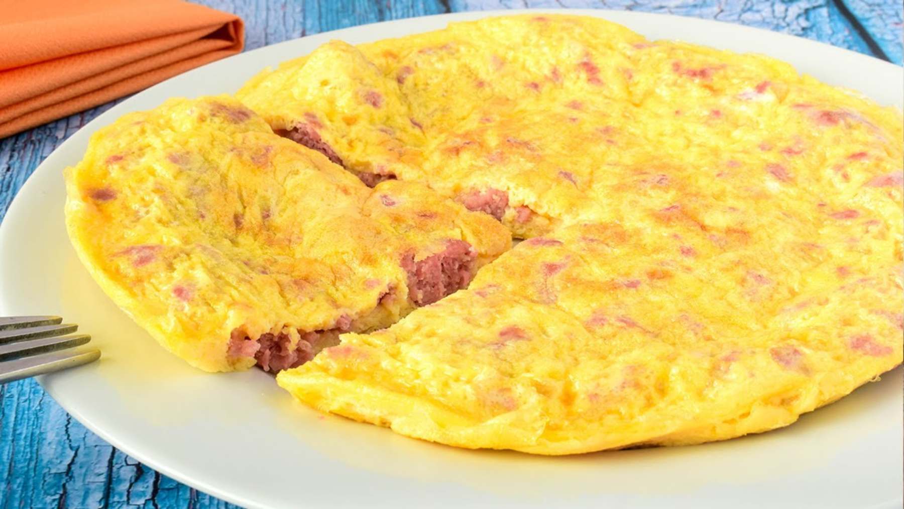 Omelette con Jamón