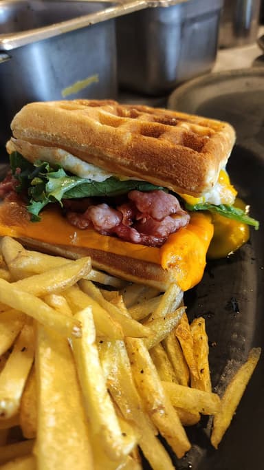 Sandwich de waffles