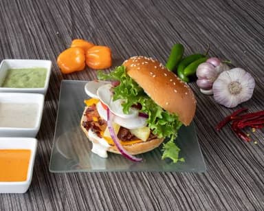 Hamburguesa Ponle Todo.