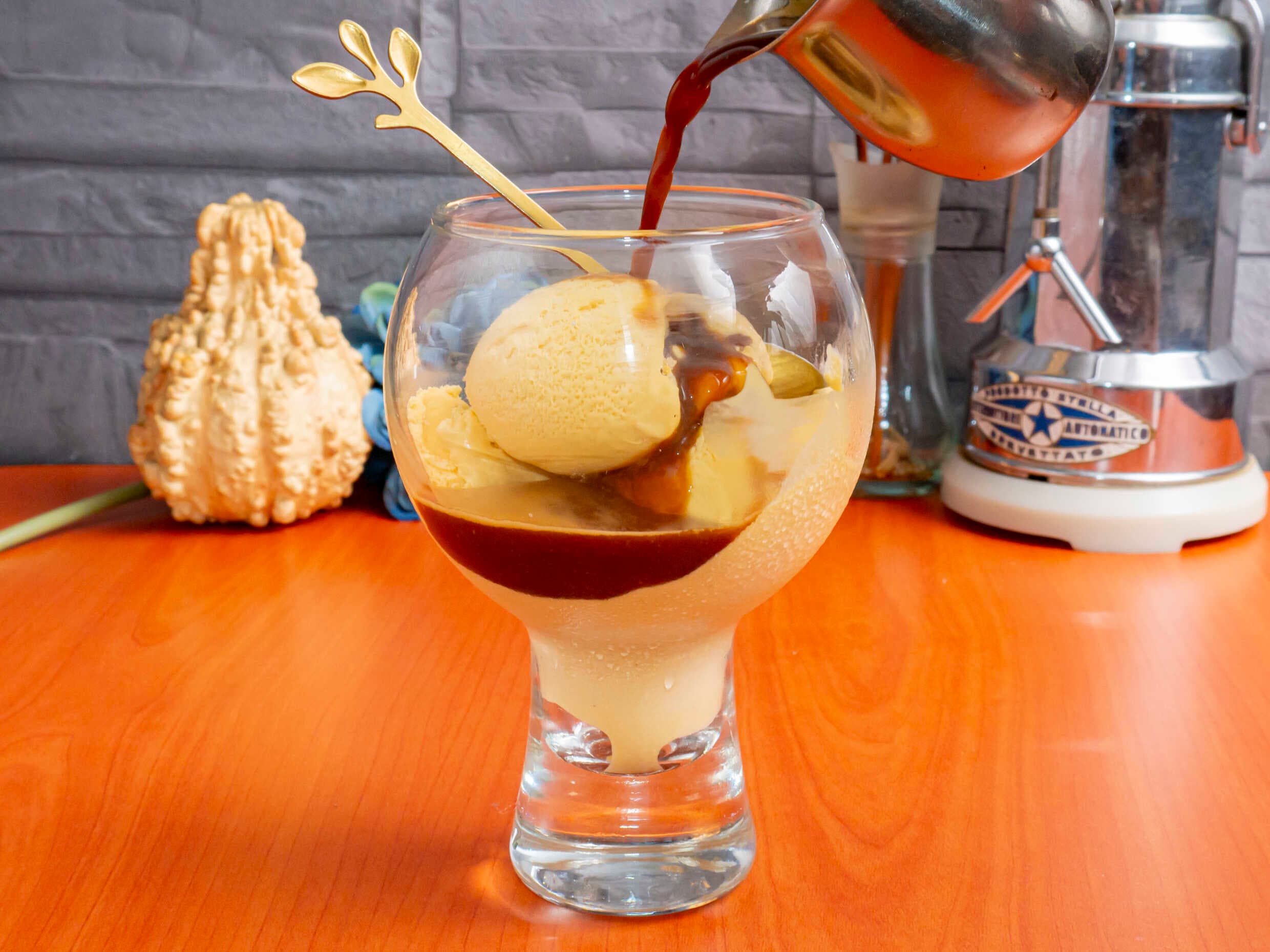 Frappé de Caramel Affogato