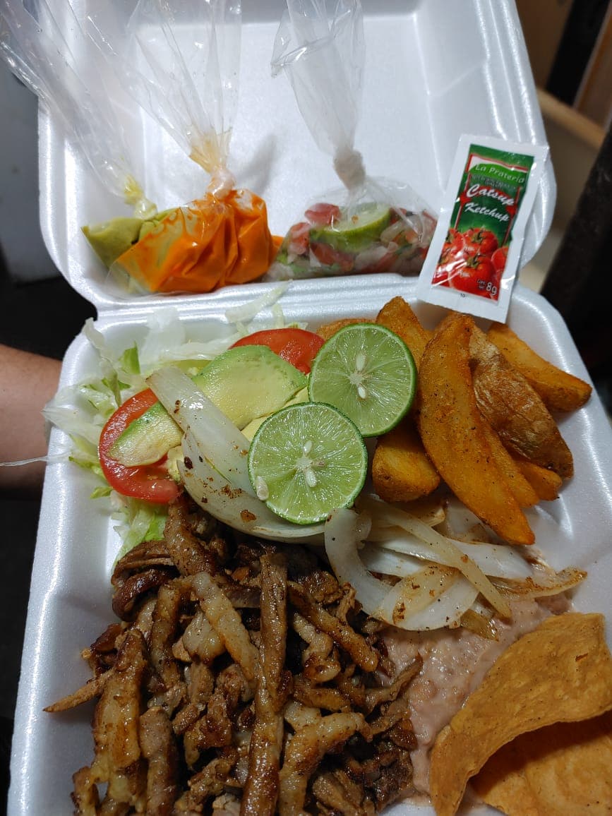 Platillo Carne Asada