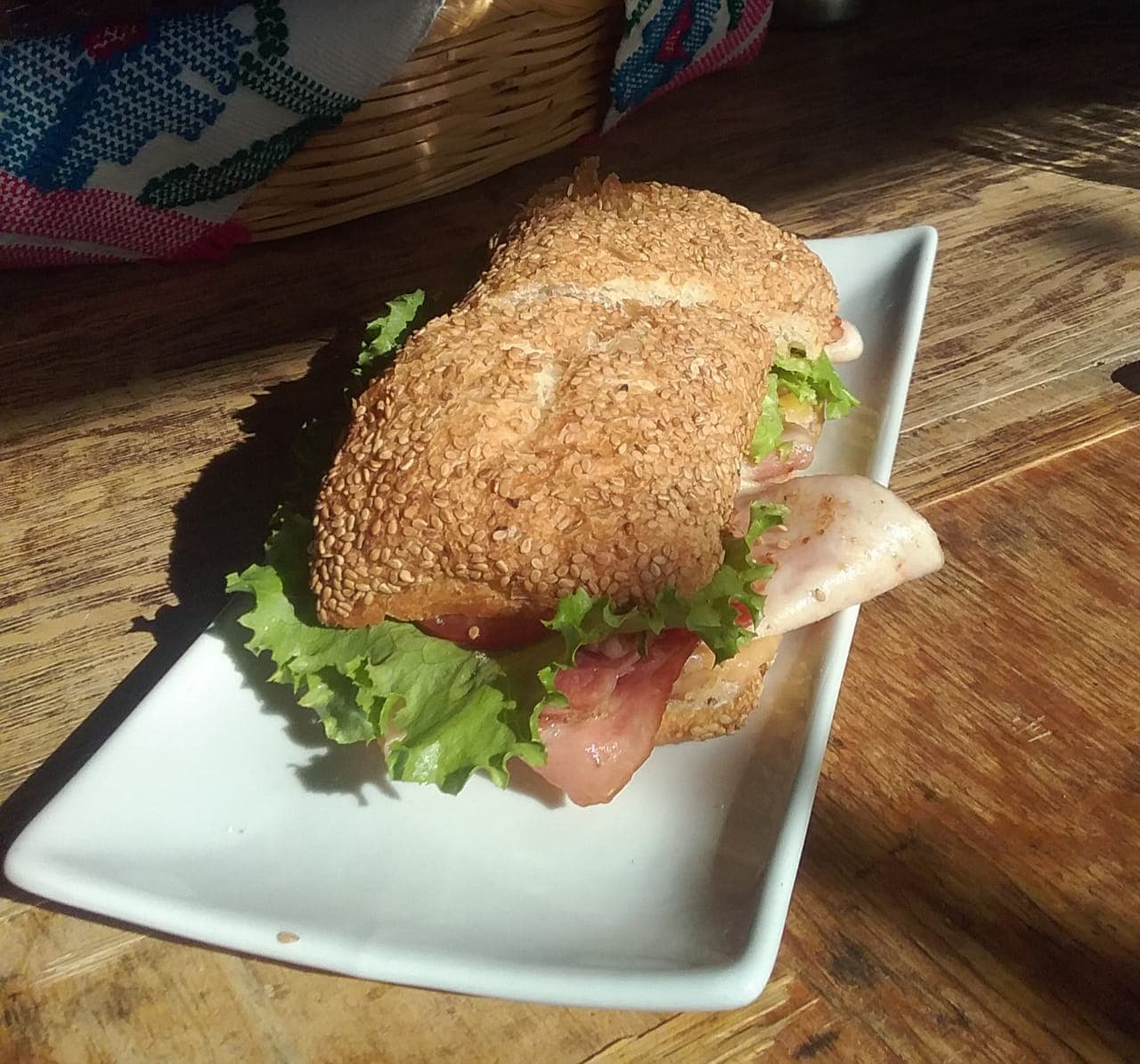 Chapata de Jamón